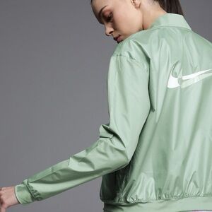 NWOT Nike Women's Sage Green Swoosh Jacket
